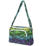 Rainbow Camouflage Front Pocket Crossbody Bag