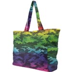 Rainbow Camouflage Simple Shoulder Bag