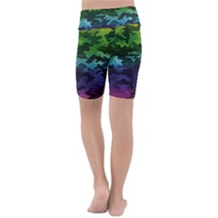 Kids  Lightweight Velour Cropped Yoga Leggings 