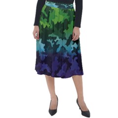 Classic Velour Midi Skirt  