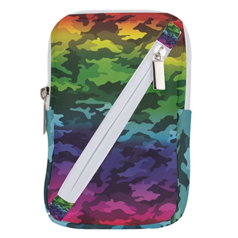 Rainbow Camouflage Belt Pouch Bag (Small) from ArtsNow.com