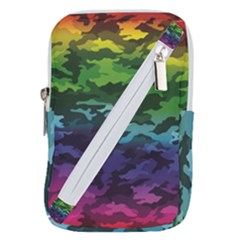 Rainbow Camouflage Belt Pouch Bag (Small) from ArtsNow.com