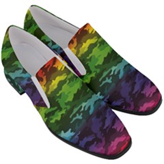 Women Slip On Heel Loafers 