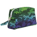 Rainbow Camouflage Wristlet Pouch Bag (Large)