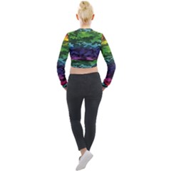 Long Sleeve Cropped Velvet Jacket 