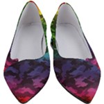 Rainbow Camouflage Women s Block Heels 