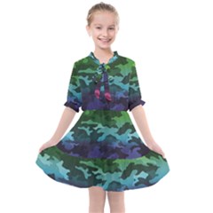 Kids  All Frills Chiffon Dress 