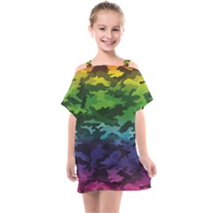 Kids  One Piece Chiffon Dress 