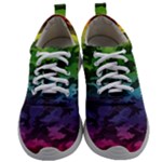 Rainbow Camouflage Mens Athletic Shoes