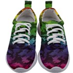 Rainbow Camouflage Kids Athletic Shoes