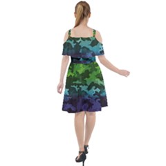 Cut Out Shoulders Dress 