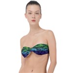 Rainbow Camouflage Classic Bandeau Bikini Top 