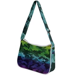 Zip Up Shoulder Bag 