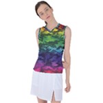 Rainbow Camouflage Women s Sleeveless Sports Top