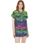 Rainbow Camouflage Chiffon Lounge Set