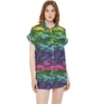 Rainbow Camouflage Chiffon Lounge Set