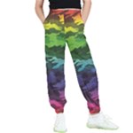 Rainbow Camouflage Kids  Elastic Waist Pants