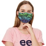 Rainbow Camouflage Fitted Cloth Face Mask (Adult)