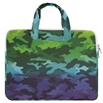 Rainbow Camouflage MacBook Pro Double Pocket Laptop Bag