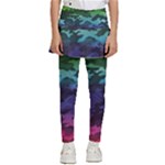 Rainbow Camouflage Kids  Skirted Pants