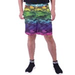 Rainbow Camouflage Men s Pocket Shorts