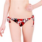 Red Graffiti Bikini Bottom