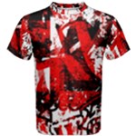 Red Graffiti Men s Cotton Tee