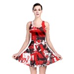 Red Graffiti Reversible Skater Dress