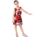 Red Graffiti Kids  Sleeveless Dress