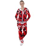 Red Graffiti Women s Tracksuit