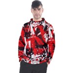 Red Graffiti Men s Pullover Hoodie