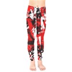 Red Graffiti Kids  Leggings