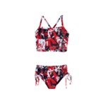 Red Graffiti Girls  Tankini Swimsuit