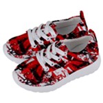 Red Graffiti Kids  Lightweight Sports Shoes