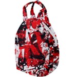 Red Graffiti Travel Backpacks