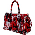 Red Graffiti Duffel Travel Bag