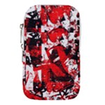 Red Graffiti Waist Pouch (Small)