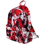 Red Graffiti The Plain Backpack