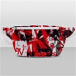 Red Graffiti Waist Bag 