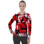 Red Graffiti Women s Pique Long Sleeve Tee