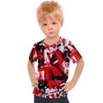 Red Graffiti Kids  Sports Tee
