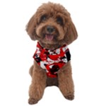 Red Graffiti Dog Sweater