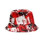 Red Graffiti Inside Out Bucket Hat