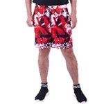 Red Graffiti Men s Pocket Shorts