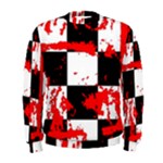 Checkerboard Splatter Men s Sweatshirt