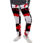 Checkerboard Splatter Men s Jogger Sweatpants