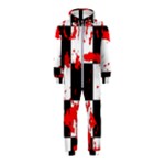 Checkerboard Splatter Hooded Jumpsuit (Kids)