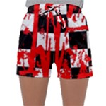 Checkerboard Splatter Sleepwear Shorts