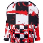 Checkerboard Splatter Giant Full Print Backpack