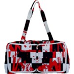 Checkerboard Splatter Multi Function Bag